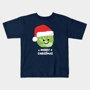 Merry Christmas Brussels Sprout Kids T-Shirt